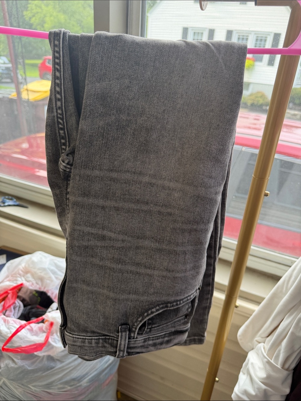 Cat & Jack Men's Grey Slim Straight Jeans - Picture 3 of 3